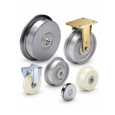Spurkranz-Räder und -Rollen