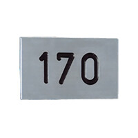 C+P Edelstahl-Nummernschild, selbstklebe gallery