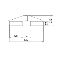 Lastarm, Traglast 2500 kg, Länge 2400 mm 4