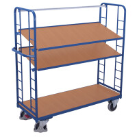 Etagenwagen, 3 Ladeflächen, Traglas gallery